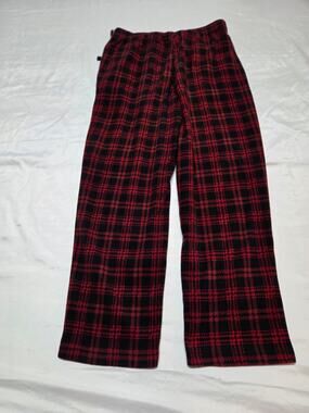 Saddlebred Red & Black Plaid Men's Sweatpants